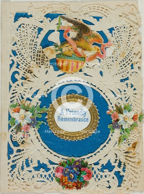 A Friendly Remembrance (valentine), n.d. Creator: Unknown.