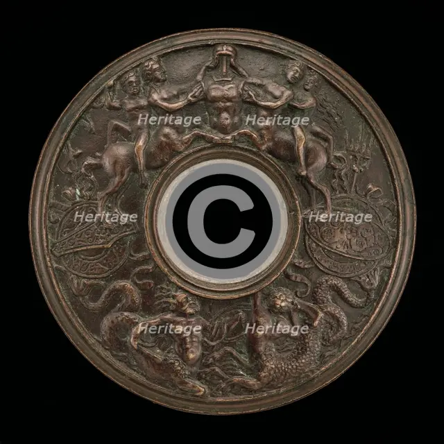 A Frieze of Centaurs and Tritons. Creator: Master IO.FF..