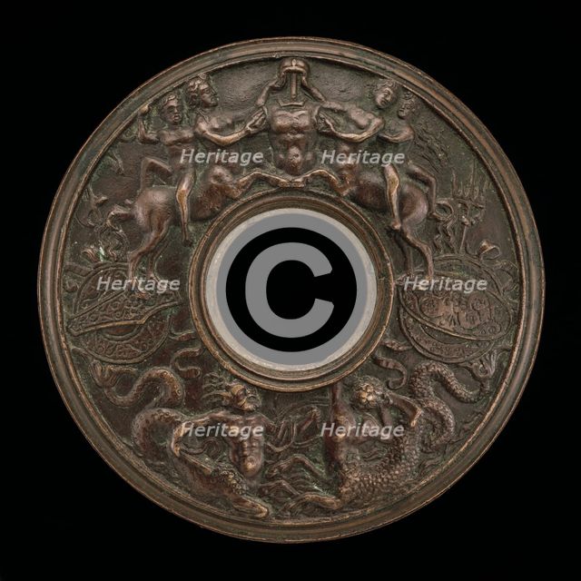 A Frieze of Centaurs and Tritons. Creator: Master IO.FF..