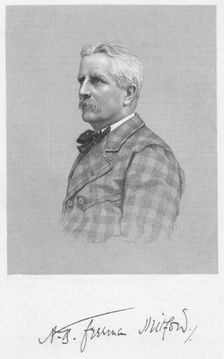 A G Freeman Mitford 1893. Creator: William Roffe