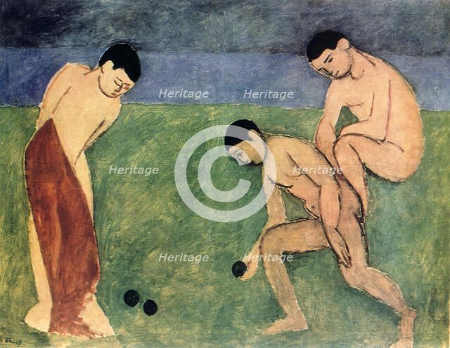 'A Game of Bowls', 1908. Creator: Henri Matisse.