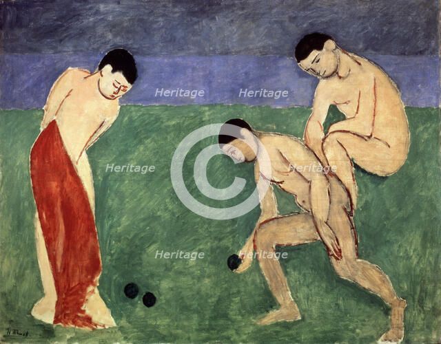 'A Game of Bowls', 1908.  Creator: Henri Matisse.