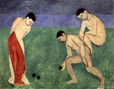 A Game of Bowls 1908. Creator: Henri Matisse