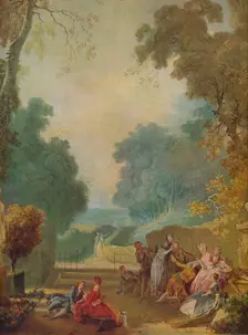 A Game of Hot Cockles c1775-1780. Artist: Jean-Honore Fragonard