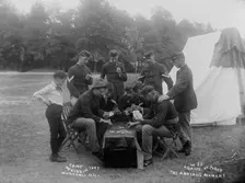 A game of poker - the anxious moment, 1893. Creator: Unknown