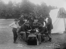 A game of poker - the anxious moment, 1893. Creator: Unknown