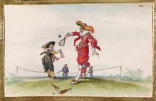 A Game of Tennis, c1620-1625. Creator: Venne, Adriaen Pietersz. van de (1589-1662)
