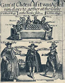 A Game at Chess as it was Acted nine days together at the Globe 17th century, (1948). Creator: Unknown