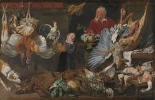 A game shop, 1625-1630. Creator: Frans Snyders