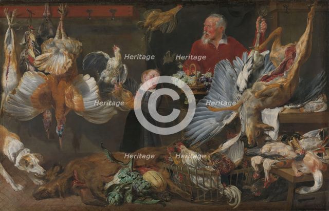A game shop, 1625-1630. Creator: Frans Snyders.
