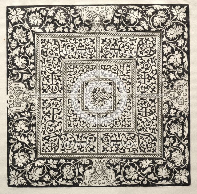 A gaming board. Creator: Peter Flötner (German, 1485-1546).