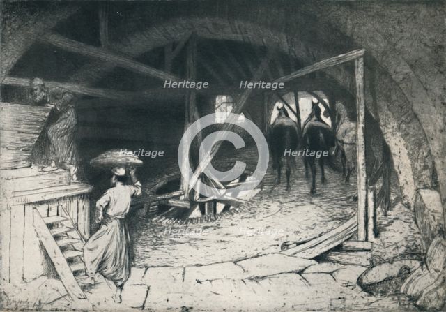 'A Galilean Flour Mill', late 19th-early 20th century, (1922).  Creator: William Brassey Hole.