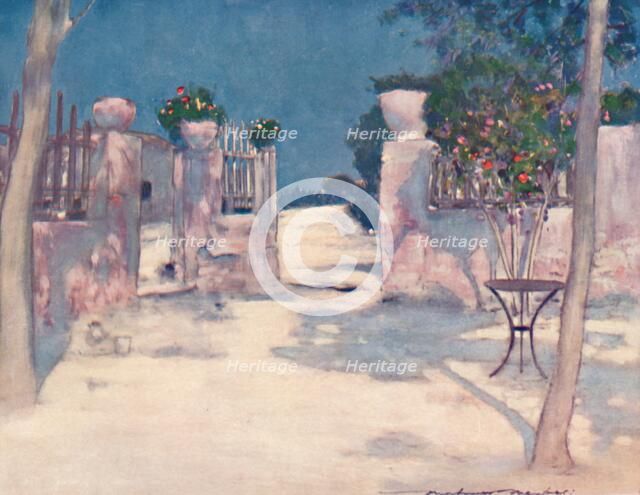 'A Garden, Athens', 1903. Artist: Mortimer L Menpes.