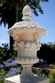 A garden decoration in Monserrate Park, Sintra, Portugal, 2009. Creator: Samuel Magal
