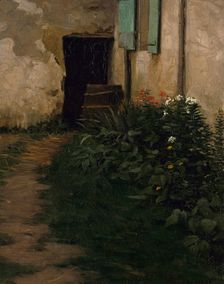 A Garden Path, 1896. Creator: Robert Henry Logan