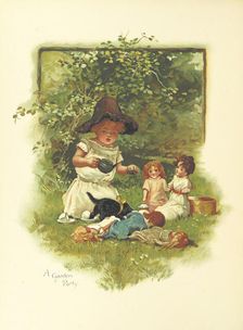 A Garden Party, 1889. Creator: Unknown