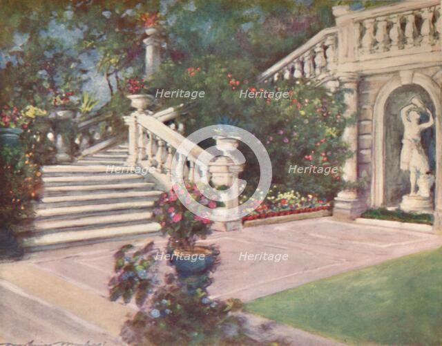 'A Garden, Rome', 1903. Artist: Mortimer L Menpes.