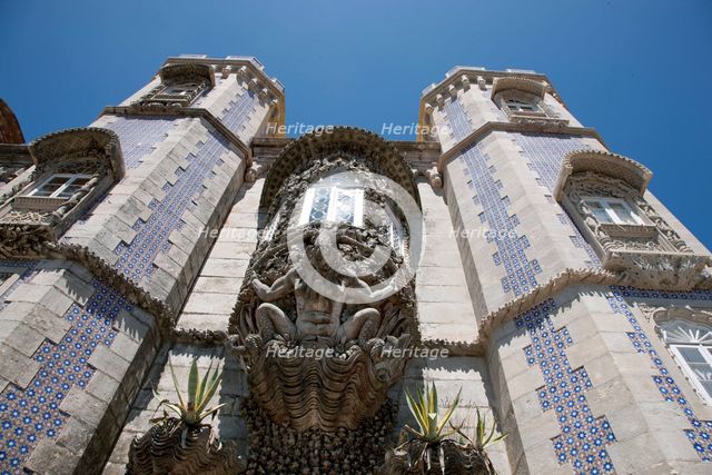 A gargoyle in Pena National Palace, Sintra, Portugal, 2009. Creator: Samuel Magal.