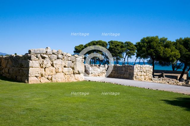 A gate in the Greek city of Emporion, Empuries, Spain, 2007. Creator: Samuel Magal.