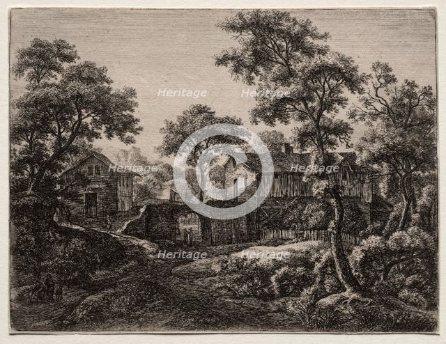 A Gateway. Creator: Anthonie Waterloo (Dutch, 1609/10-1690).