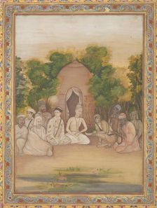 A Gathering of Holy Men of Different Faiths, ca. 1770-75. Creator: Mir Kalan Khan