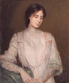 A Gentlewoman, 1906. Creator: Julian Alden Weir