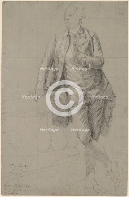 A Gentleman, 1776/1780. Creator: John Singleton Copley.