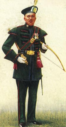 A Gentleman of the Royal Company of Archers 1937. Creator: Unknown