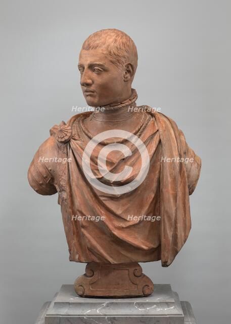 A Gentleman of the Zorzi Family, 1570/1580. Creator: Alessandro Vittoria.