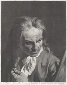 A Gentleman Pilgrim with a Rosary, 1740s. Creator: Marco Alvise Pitteri