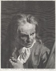 A Gentleman Pilgrim with a Rosary, 1740s. Creator: Marco Alvise Pitteri