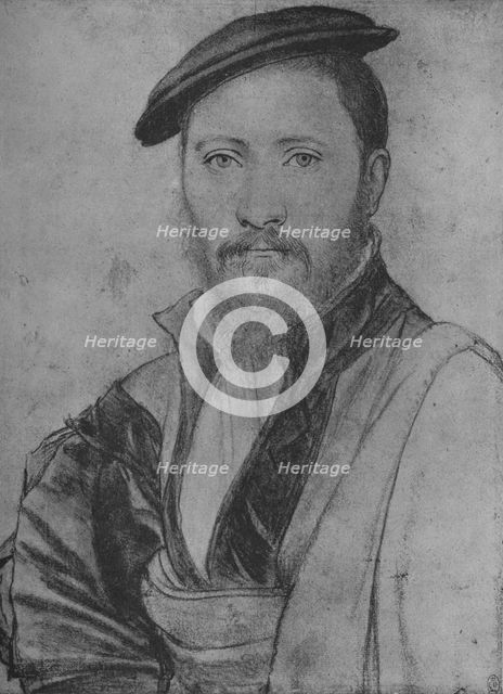 'A Gentleman: Unknown', 1535 (1945). Artist: Hans Holbein the Younger.