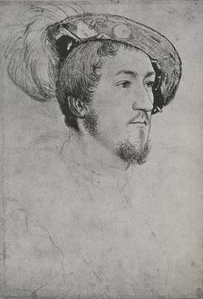 A Gentleman: Unknown c1532-1543 (1945). Artist: Hans Holbein the Younger