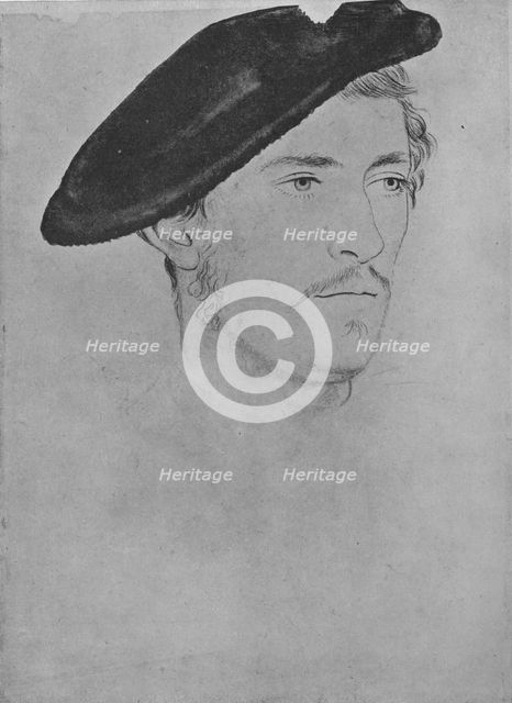 'A Gentleman: Unknown (Not by Holbein)',  c16th century, (1945). Artist: Unknown.