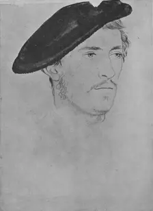 A Gentleman: Unknown (Not by Holbein) c16th century, (1945)