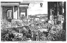A General Display of Arts and Sciences 1790. Artist: Reynolds Grignion
