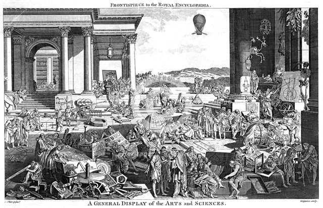 'A General Display of Arts and Sciences', 1790. Creator: Reynolds Grignion.