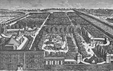 A General Prospect of Vauxhall Gardens c1756, (1912). Artist: Samuel Wale