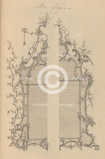 A General System of Useful and Ornamental Furniture..., 1759-1763. Creator: Matthew Darly.