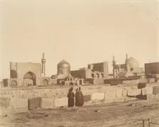 [A General View of MESHED from the roof of a hamam.], 1840s-60s. Creator: Possibly by Luigi Pesce