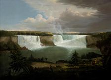A General View of the Falls of Niagara, 1820. Creator: Alvan Fisher