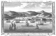 A General View of Tunis, a celebrated Town in Barbary. 1782. Artist: John Keyse Sherwin