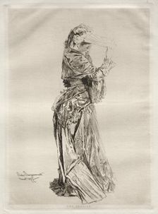 A Genoise, 1877. Creator: Jules Jacquemart (French, 1837-1880)