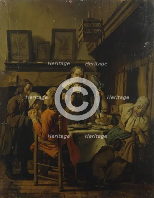 A Genre Scene, 1740. Creator: Jan Josef Horemans I.