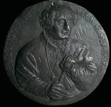 A German medal depicting Paracelsus, 16th century