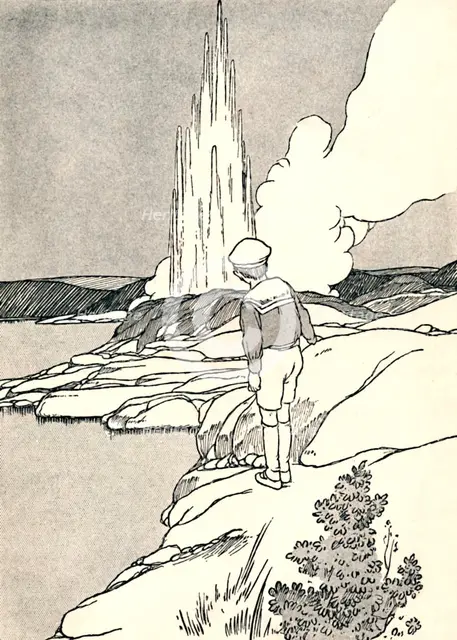'A Geyser', 1912. Artist: Charles Robinson.