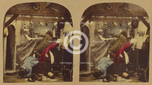 A Ghost, about 1865. Creator: London Stereoscopic & Photographic Co.