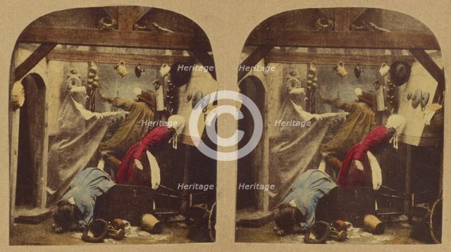 A Ghost, about 1865. Creator: London Stereoscopic & Photographic Co.