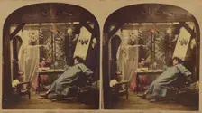 A Ghost, about 1865. Creator: London Stereoscopic & Photographic Co
