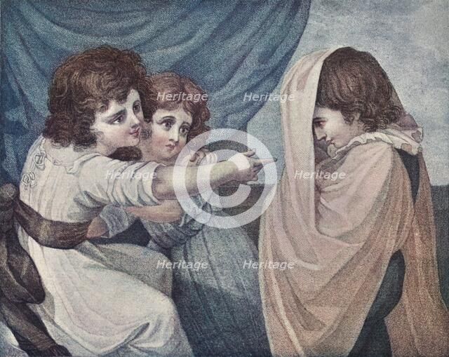 A Ghost: L'Apparition, 1798, (1905). Artist: Jacques Bonnefoy